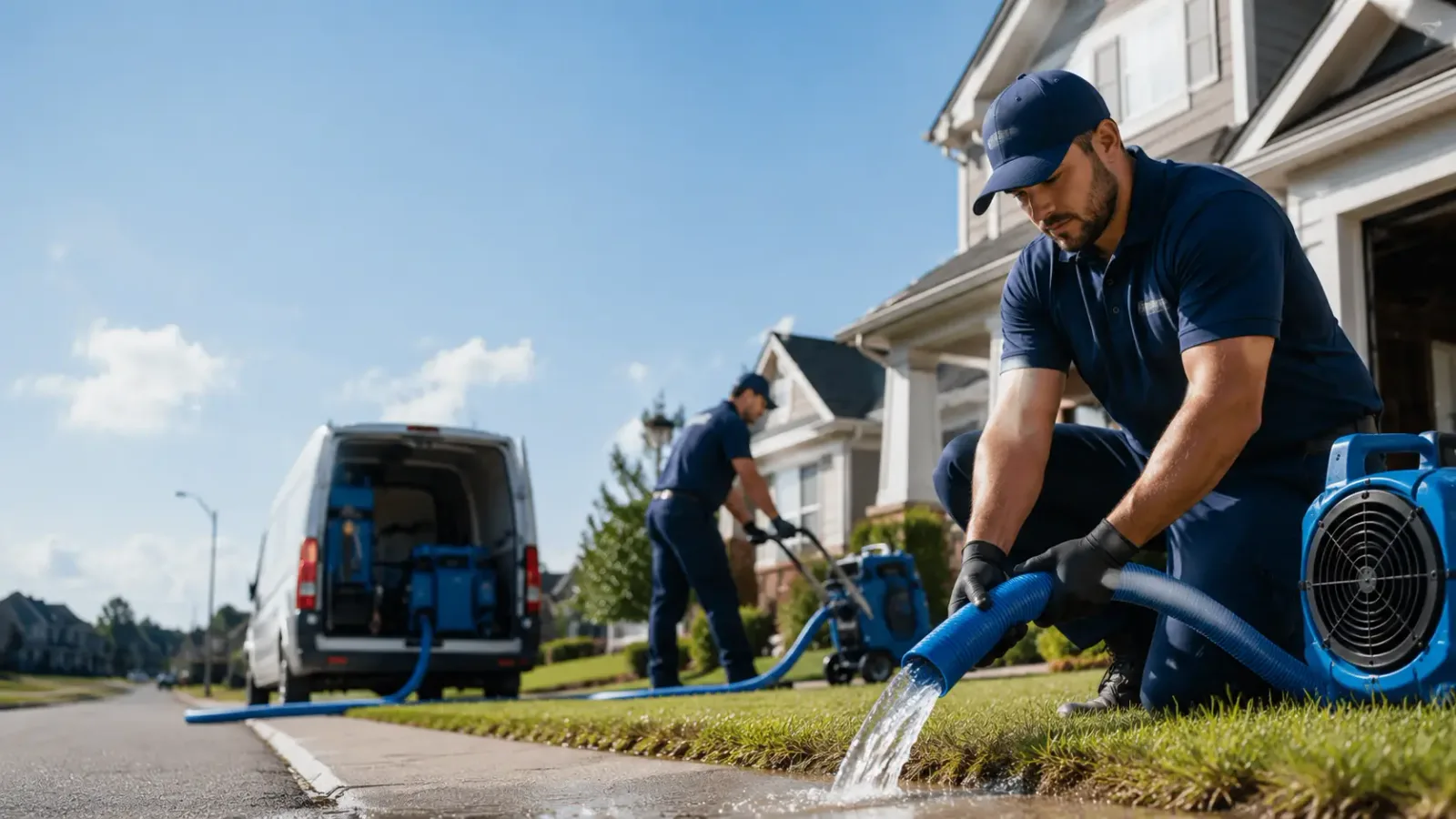 Flood Damage Restoration in Petroleum, IN